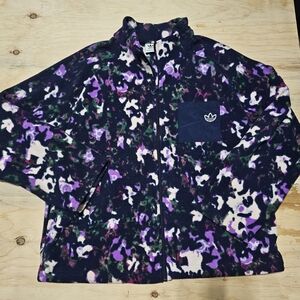 Adidas Floral Fleece Jacket